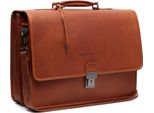 The Chesterfield Brand Borsa Da Ufficio Laptop Bag Con Scomparto Per Laptop Glenwood Laptopbag Cognac Marrone