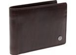 The Chesterfield Brand Pelle Portafoglio Umbria Wallet Brown Marrone Scuro