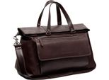 The Chesterfield Brand Borsa Da Viaggio Con Scomparto Per Laptop Lazio Travelbag Brown Marrone Scuro