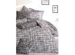 Biancheria Da Letto In Cotone Nero Paglia Dimensioni: 140X200 + 70X90 Cm