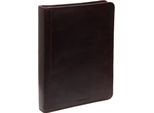 The Chesterfield Brand Ventiquattrore Moreton Document Case Brown Marrone Scuro
