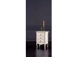 Lusso Comodino Console Tavolo Laterale Legno Mobili Camera Da Letto Bianco Nuovo