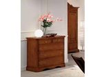 Cassettiera Console Classica Camera Da Letto Legno Design Moderno Marrone