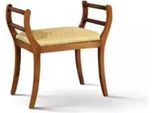 Panca Classica Sgabello Panca Nuova Seduta Arredo Rivestimento Tessuto Tessuto