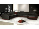 Zona Giorno Divano Di Design Divano Grande Imbottito In Pelle Divani Angolari Seduta Angolare PH300-S
