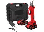 Potatore Elettrico Da Giardino A Batteria, Design Ergonomico, Alta Efficienza, Rosso