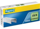 Rapid® 24869100 Graffe Standard 23/6 Mm, Zincate, 1000 Pezzi