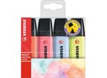 Stabilo 70/4-3 Stabilo Evidenziatore Boss Original Pastello, Pet Confezione Da 4 Pz