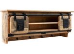 MASSIVMOEBEL24 | Railway #159 Mensola In Legno Di Mango - Laccato / Natur 115X30X45