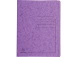 Exacompta 39998E Schnellhefter - A4, 350 Blatt, Colorspan-Karton, 355 G/Qm, Violett