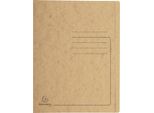 Exacompta 39988E Schnellhefter - A4, 350 Blatt, Colorspan-Karton, 355 G/Qm, Tabak