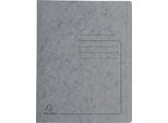 Exacompta 39989E Schnellhefter - A4, 350 Blatt, Colorspan-Karton, 355 G/Qm, Grau