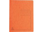 Exacompta 39994E Schnellhefter - A4, 350 Blatt, Colorspan-Karton, 355 G/Qm, Orange