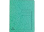 Exacompta 39993E Schnellhefter - A4, 350 Blatt, Colorspan-Karton, 355 G/Qm, GrüN