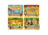 Vilac Puzzle In Legno Zoo Vilac