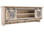 MASSIVMOEBEL24 | Railway #359 Mensola In Legno Di Mango - Laccato / Sbiancato 115X30X45