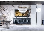 Credenza Da Salotto + Specchio 2 Pezzi Jvmoebel