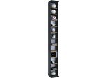 Scaff. Std. Bigol Antracite / Miele Di Quercia A. 180 X L. 21 X P. 20 Cm