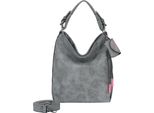 Fritzi Aus PreußEn Borsa A Tracolla Bitzi01 Jive Hobo Bag Warm Grey Grigio
