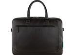Bugatti Borsa Da Ufficio Borsa A Tracolla Clark Briefcase Darkbrown Marrone Scuro