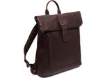 The Chesterfield Brand Zaino Per Il Tempo Libero Zaino Con Scomparto Per Laptop Larsson Backpack Brown Marrone Scuro