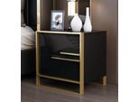 Tavolino Da Notte Di Design Console Comodino In Metallo Consolle