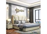 Camera Da Letto Set Design Mobili Lusso Letti 2X Comodino 3 Pezzi Struttura Letto