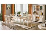 Sala Da Pranzo Tavolo Da Pranzo 6 X Sedie Set Da Pranzo Legno Tavolo Da Cucina Gruppo 7 Pezzi. Nuovo