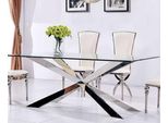 Lusso Tavolo Design Sala Da Pranzo 180X90Cm Tavoli Da Pranzo Vetro Mobili Design Tavoli Nuovo