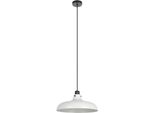 Eglo HäNgeleuchte "Matlock HäNgelampe, Esszimmerlampe, Industrial, Metall, E27, Lampe", Grau, 1, Ø 38Cm H: 110Cm, 1 Stk., Leuchten, Eglo HäNgeleuchte Matlock Grau, Schwarz 1X40W H:110 Ø 38 Cm, HäNgeleuchte
