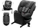 Autokindersitz KINDERKRAFT XRIDER 2 i-Size, Baby, grau, Materialmix, Kindersitze, 360 – drehbarer Kindersitz