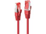 Lindy - Cavo Patch - Da RJ-45 (M) A RJ-45 (M) - 20,0 M - Sftp, Pimf - Cat 6 - Senza Gancio - Rosso (47740)
