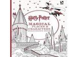 Libro Da Colorare Sui Luoghi E I Personaggi Magici Di Harry Potter