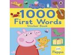 Peppa Pig: 1000 Prime Parole Libro Di Adesivi