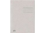 Oxford 400116206 Top File+ Raccoglitore A Fogli Mobili - A4, Cartone 390G/Mq, Pinzatura Commerciale E Ufficiale, Camoscio