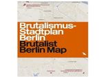 Mappa Della Berlino Brutalista