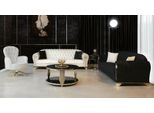 Lusso Set Di Divani Chesterfield 3+3+1 Divano Divano Imbottito Set Di Mobili Imbottiti