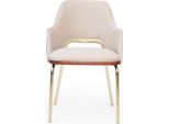Sedia In Acciaio Inox Beige Struttura In Metallo Sala Da Pranzo Sedie Monoposto Nuove