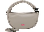 Buffalo Borsa A Tracolla Borsetta Soft Soft Crossbody Bag Taupe Grigio Talpa