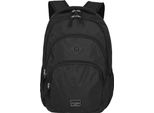 Travelite Zaino Per Il Tempo Libero Zaino Con Scomparto Per Laptop Basic Melange Backpack 22L Black Nero