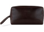 Bugatti Borsa Da Toilette Romano Toiletry Bag Brown Marrone Scuro