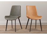Sedia Di Design Poltrona Sedie Imbottite 1X Soggiorno Sala Da Pranzo Sedia In Pelle Nuovo