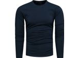 Maglietta Recea A Maniche Lunghe Seahill Navy M Da Uomo