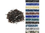Vetro Da Fuoco 4,5 Kg - Rocce Di Vetro 12,7 Mm - Decorazione In Vetro Per Caminetto E Pietre Di Vetro Color Rame Per La Decorazione Del Caminetto