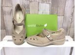 WaldläUfer Kya, Scarpa Da Donna Con Velcro In Beige, Misura 7