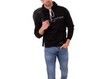 Tommy Hilfiger - Felpa Uomo Signature Con Cappuccio - Taglia S