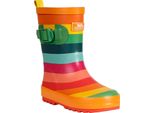 Trespass - Stivali Di Gomma Per Bambini "Puddle"" TP5427 (33 Eu) (Multicolore A Righe)"
