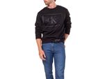 Calvin Klein Jeans - Felpa Uomo Relaxed Con Logo Squadrato - Taglia L