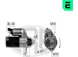 Era 220543 Motorino Di Avviamento 1,7 Kw Per Hyundai I10 (Pa) 12 V