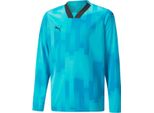 Puma - Maglia Da Portiere "Teamtarget"" Da Bambino, Manica Lunga GT8918 (140) (Blu)"